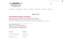 Desktop Screenshot of explicitlyyourspencils.com